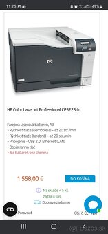 HP Color Laser Jet CP 5225 - 6