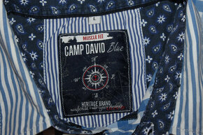 Károvaná pánska košeľa Camp David v. L - 6