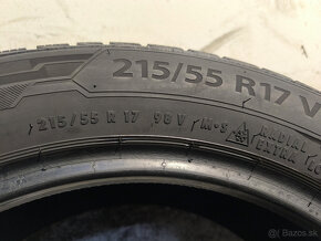 215/55 R17 Zimné pneumatiky Barum Polaris 2 kusy - 6