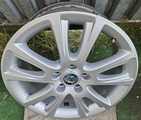 Originálne hliníkové disky Škoda - 5x112 R17 - 6