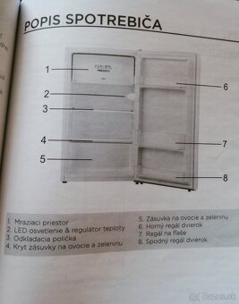 Chladnička Gorenje s mraziacím boxom - 6