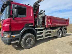 SCANIA P360 4X4 /2 SKLAPAC / RUKA / EURO 5 - 6