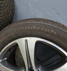 zimná sada Mercedes 5x112 BFGoodrich 225/55 R17 DOT3422 - 6