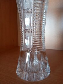 Staršia vysoká váza od Bohemia Crystal Cz - 30x11 cm - 6