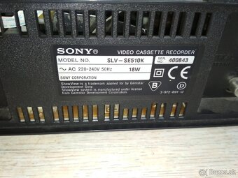 Videorekorder SONY SLV-SE510 - 6