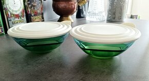 TUPPERWARE - Elegancia 2 poháre, 6 misiek, lekno - 6