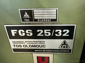 Frézka konzolová FGS 25/32 + příslušenství - 6