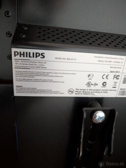 Predám Philips BDL5571V – profesionálny 55" displej - 6