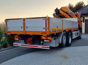 8747 - Volvo FM500 - 6x2 - Valník + HR-HMF 3220 – EURO 6  - 6