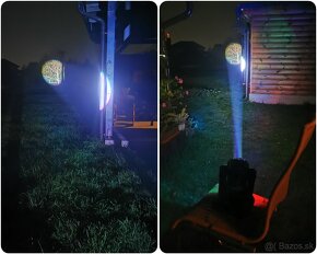 Set 2x 100W Beam hlavy + dmx pult + káble - 6