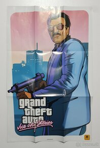 Plagáty/postery a mapy GTA hier - 6