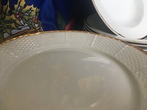 Predám sadu československých porcelánových tanierov - 6