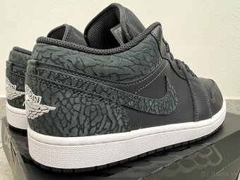 Nike Jordan 1 Low - Black Elephant 44.5 - 6