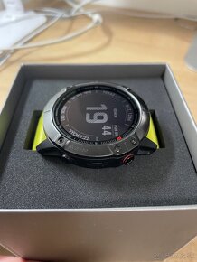 Predám GARMIN FÉNIX 6X PRO + HRM-Tri hrudný pás - 6