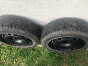 Sada 4 zimnych pneu P185/60 R15 na diskoch - 6