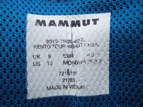 Predám turistickú obuv Mammut Kento Tour High GTX - 6