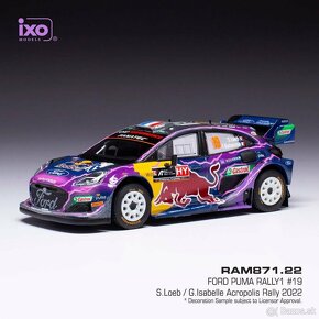 Modely Ford Puma Rally1 1:43 IXO - 6