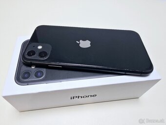 APPLE IPHONE 11 64GB BLACK ,BATERKA 100% - 6