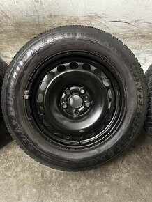 Plechové disky 5x112 R16 - VW Passat B8 + pneu 215/60/16 - 6