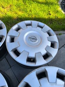 5x110 R15 OPel disky +puklice - 6