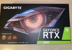 GIGABYTE VGA NVIDIA GeForce RTX 3060 GAMING OC 12G LHR - 6