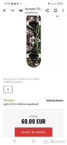 Tony Hawk SS 540 8" Skateboard - Wasteland Green - 6