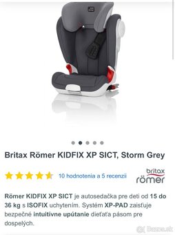 Predám autosedačku britax römer - 6