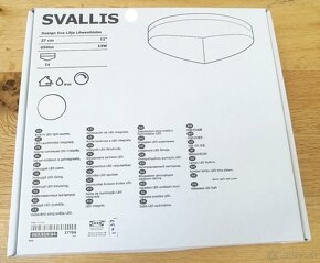 Ikea SVALLIS stropná lampa (IP44) - 6