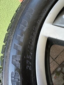 Zimné disky Porsche 5x130 275/50 r20 - 6