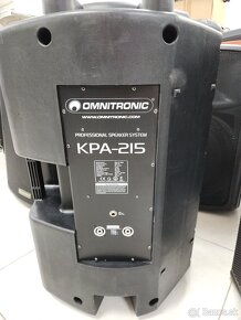 Pasívne reporbedne, reproduktory OMNITRONIC KPA-512 - 6