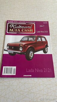 LADA NIVA 2121 1:43 Kultovné autá ČSSR + časopis CZ - 6