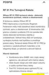 RF 01 Pro tenisova raketa Wilson - 6