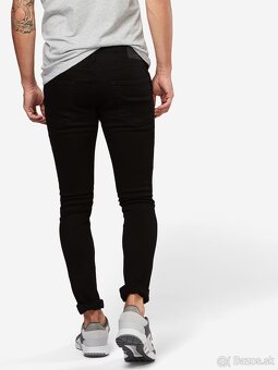 JACK & JONES Skinny Džínsy 'JJLiam' vo farbe Čierny Denim - 6