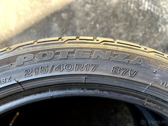 215/40 R17 Letné pneumatiky 2 kusy - 6