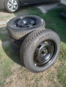 Zimne pneu 195/65R15 na diskoch Citroen c3 - 6