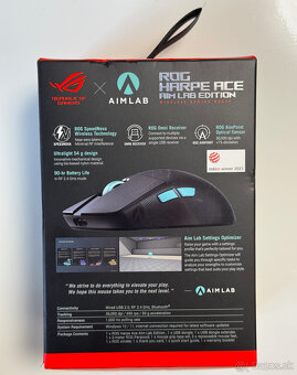 NOVÁ herná myš Asus ROG Harpe Ace Aim Lab Edition - 6