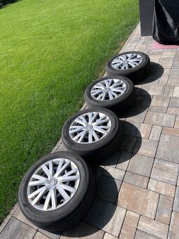 Predám plechové disky letné 205/55 R16” VW Škoda - 6