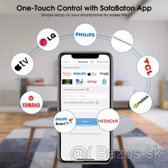 Sofabaton U2 - univerzalny dialkovy ovladac IR+BlueTooth - 6