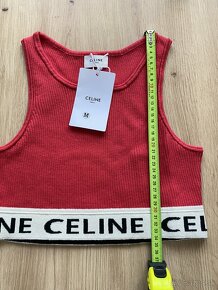 celine červený top S,M - 6