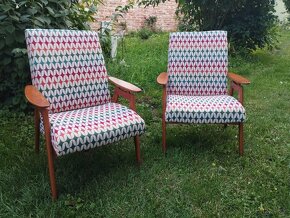 Zaujímavé kreslá retro 60 roky THONET - 6