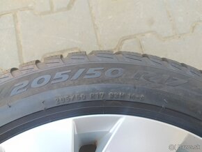 Orig. sada VW, Škoda, Seat, Audi 5x112 R17 + pneu 205/50 R17 - 6