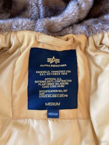 ALPHA INDUSTRIES BUNDA EXPLORER - MUSTARD - 6