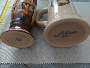 NOVÉ keramické krígle / pivné poháre (osobný odber) - 6