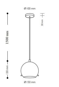 Zavesne lampy Sotto Luce - 6