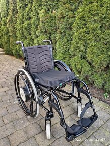 invalidny vozik 44cm +pridávne el, kolesa E Motion - 6