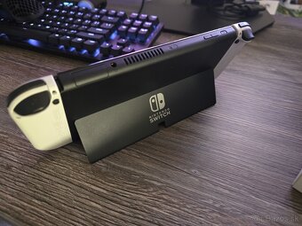 Nintendo Switch OLED 64GB+256GB + bohaté príslušenstvo - 6