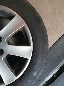 Pneumatiky Dunlop 205/60 R16 na Alu diskoch - 6