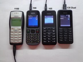 NOKIA 1100 - 100 - 105 - 130 - 1650 - 1616 - 1680c - 6