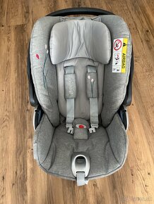 Cybex Cloud Q Fashion edition Koi-mid grey + isofix - 6