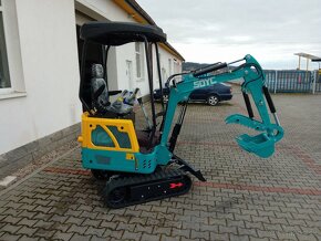 Minibager YCW-1.5T, 9kW Kubota - 6